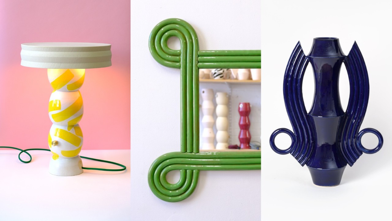 Typography art stating that Beginner Ceramics prioritizes having fun with clay.