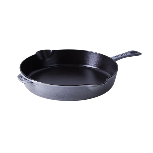 Cubed pumpkin and potatoes roasting in a hot oven at 425 degrees Fahrenheit.