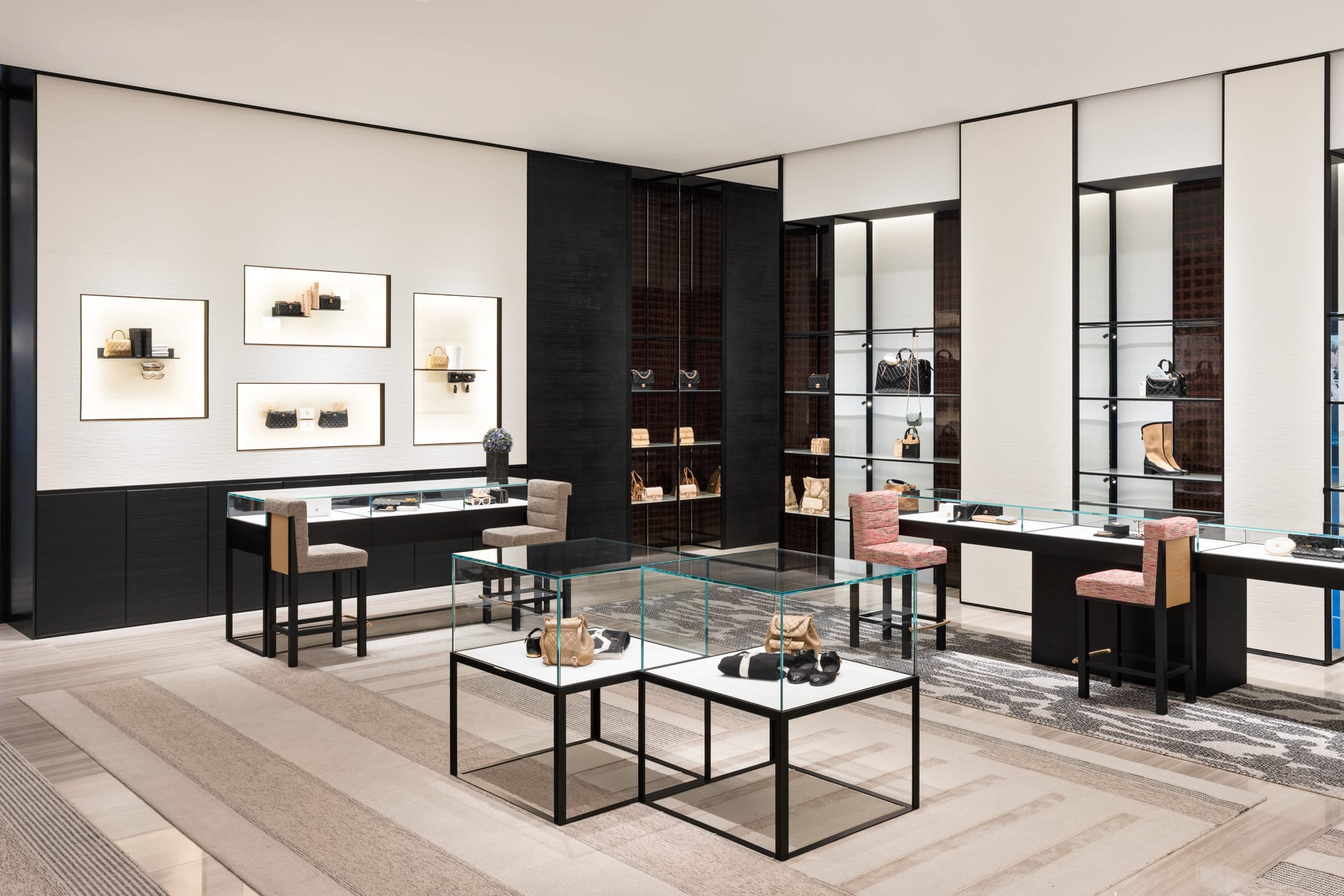 The dedicated Watches & Fine Jewellery boutique area within Chanel Sydney.