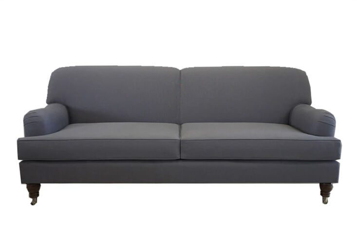 Classic Chatham English Arm Sofa with plush cushions.